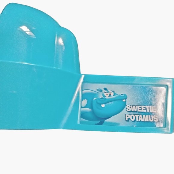 Hungry Hungry Hippos Game Replacement Parts Blue Hippo Sweetie Potamus - Picture 3 of 3